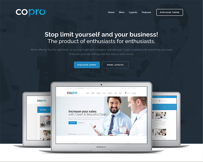 copro bootstrap theme