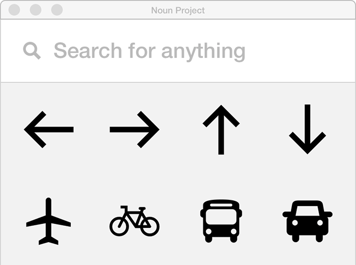 design apps for mac noun project