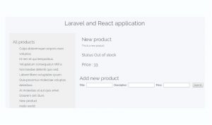 LaravelAndReact BuildingReactApplicationFinalProduct
