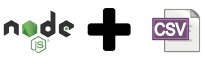 node and csv
