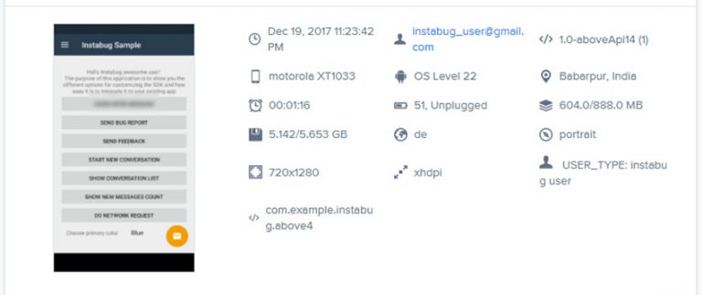 instabug usertags