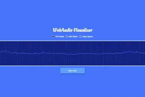 intro audio visualizer