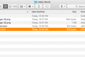 create firefox extension folder a