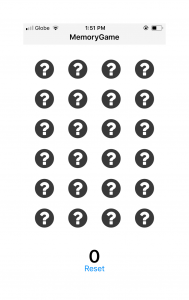 memory game default