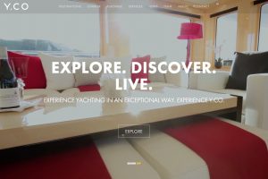 design a luxury product website