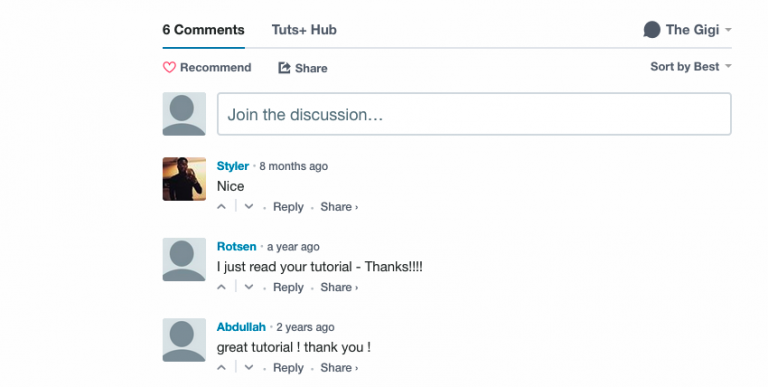 disqus comments