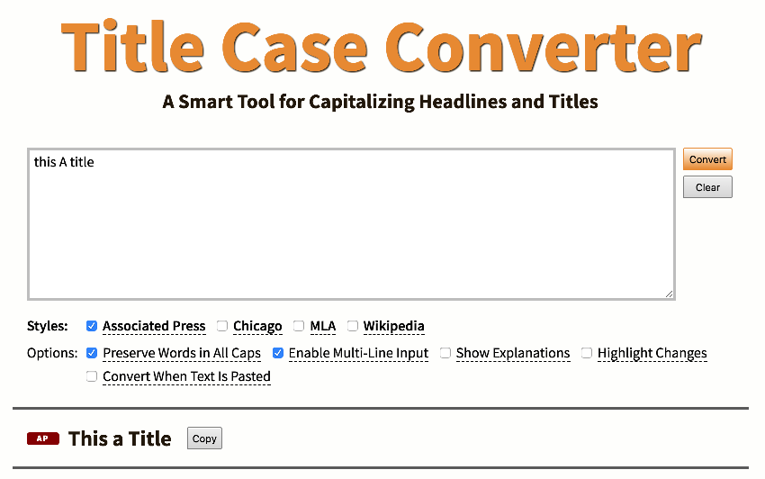 online case converter