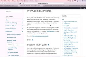 PHP Coding Standards
