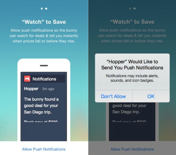 designing push notifications