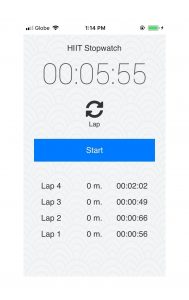 hiit stopwatch