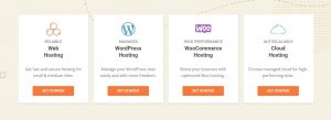 web hosting features