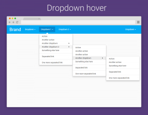 changes to website for  hover