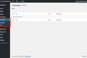 how to create a wordpress post slider plugin links