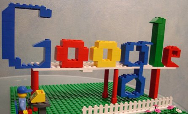 google logo legos