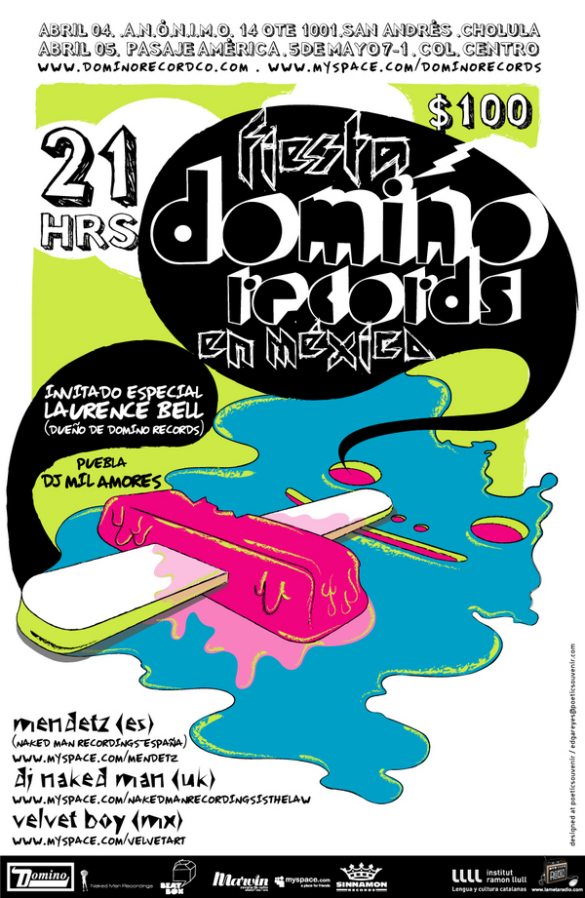 Domino Records in Mexico