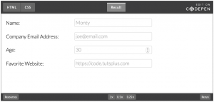 Form Input Validation Using Only HTML and Regex