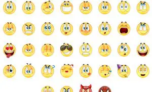 socialhub smileys gradient icons