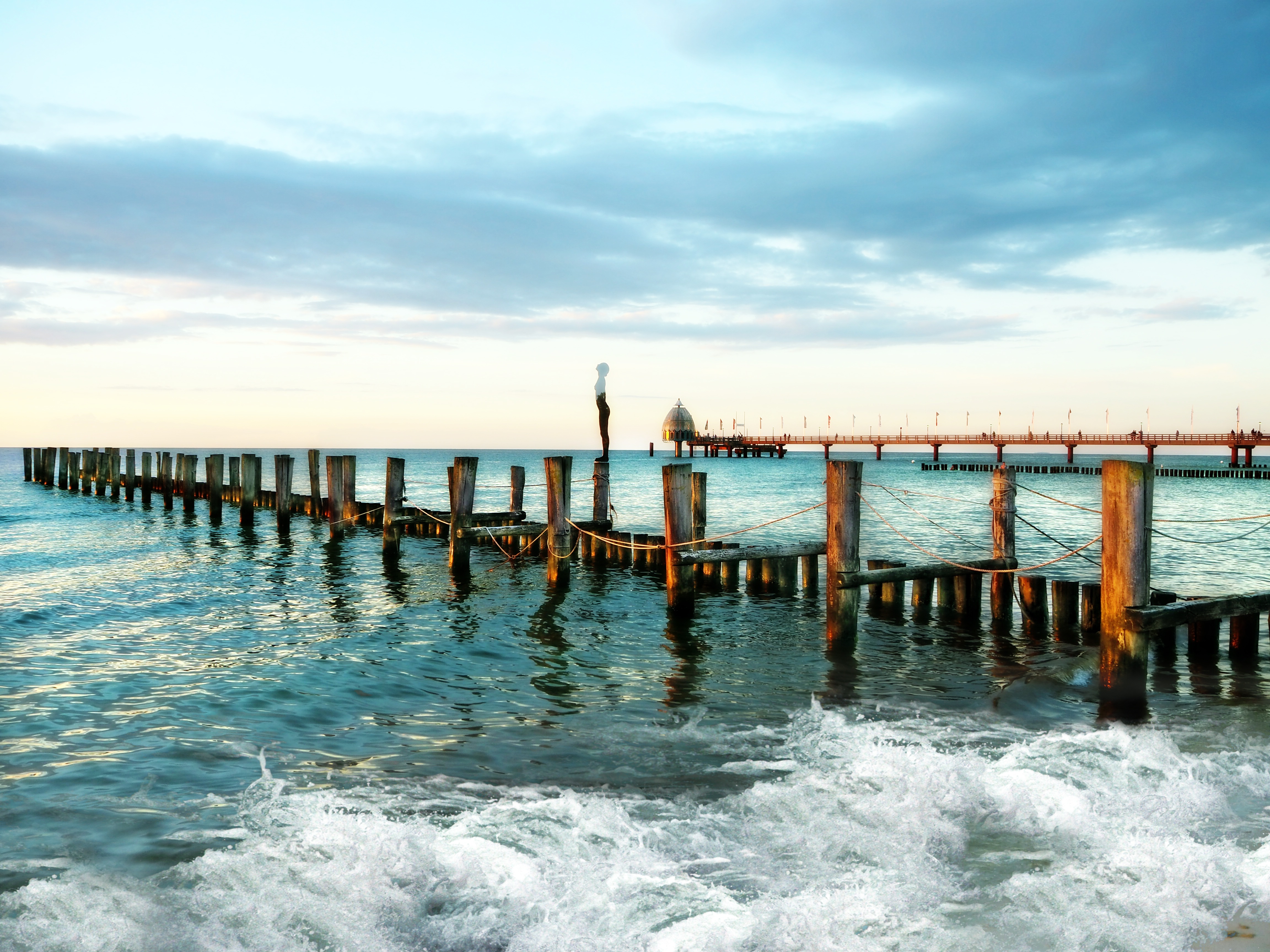 summer stock photos pier