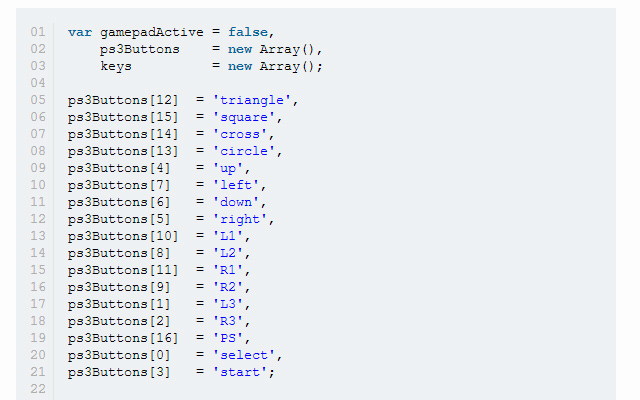 html5 game development browser gamepad api tutorial