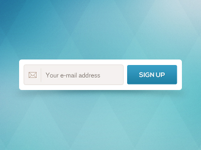blue texture website layout design signup form