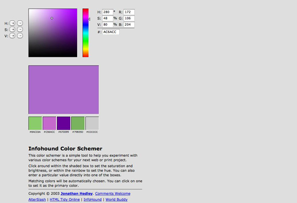 Infohound Color Schemer