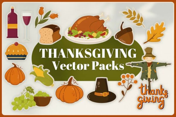 Thanksgiving Vector Pack