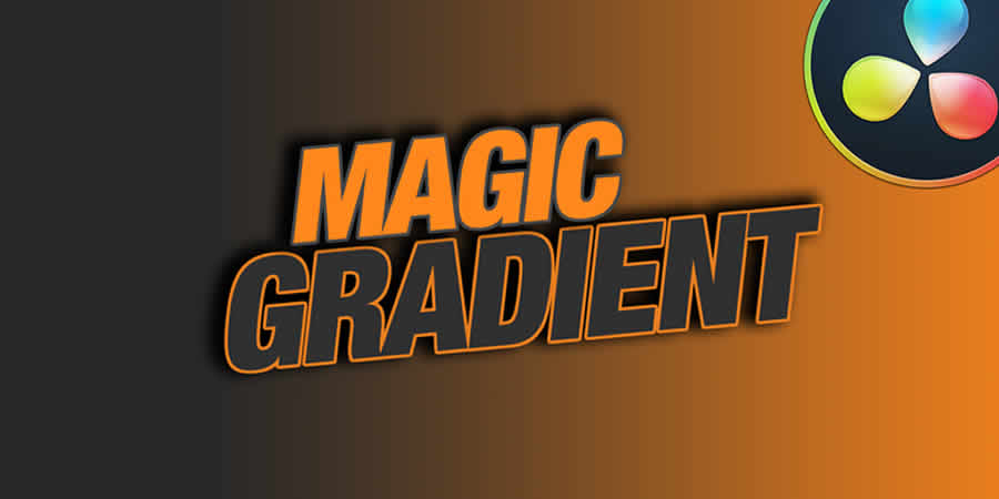 MagicGradient Tool free davinci resolve template video motion design