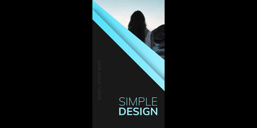 Gradient Shape Animation Story free davinci resolve template video motion design