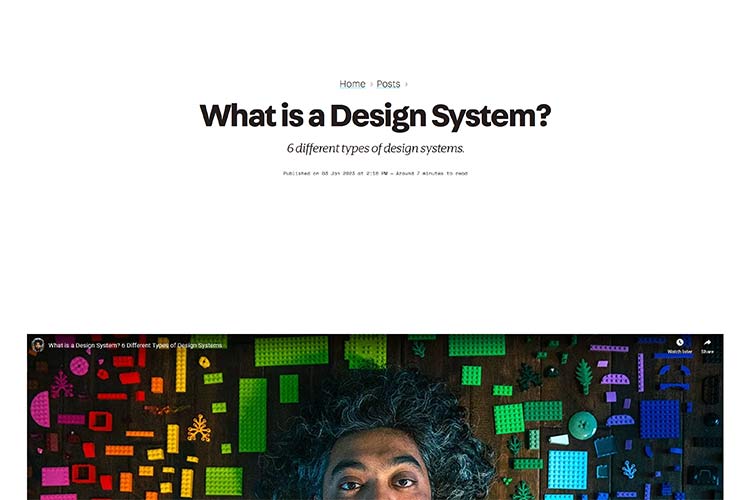 Example from What is a Design System?