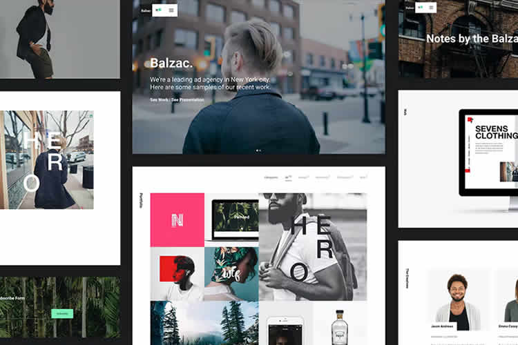 Example from 50 Free Responsive Web Layout HTML Templates