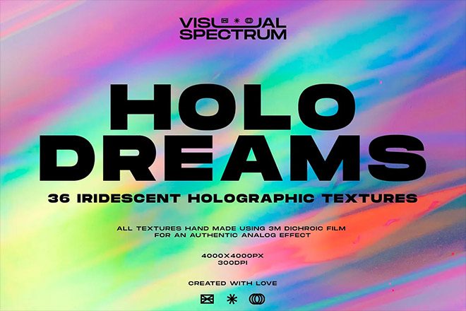 Holo Dreams Iridescent Texture Pack