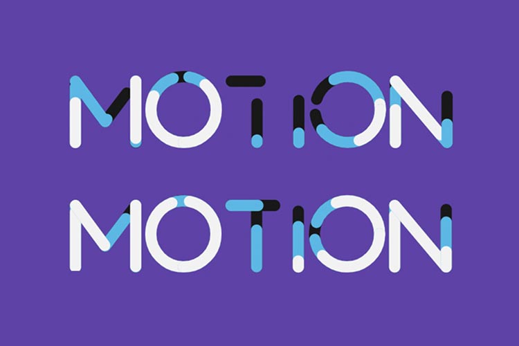 Example from Bringing Letters to Life: Coding a Kinetic SVG Typography Animation