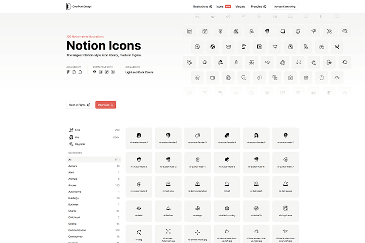 Example from Notion Icon