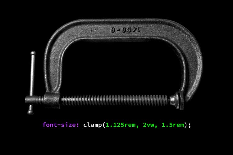 Example from: Better Responsive Design With CSS clamp()
