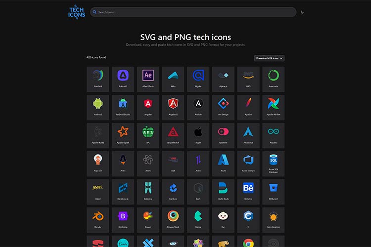Tech Icons