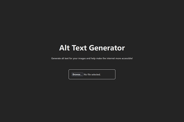 Alt Text Generator