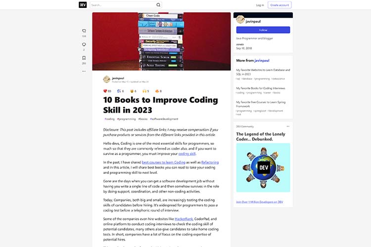 10 Books to Improve Coding Skill in 2023