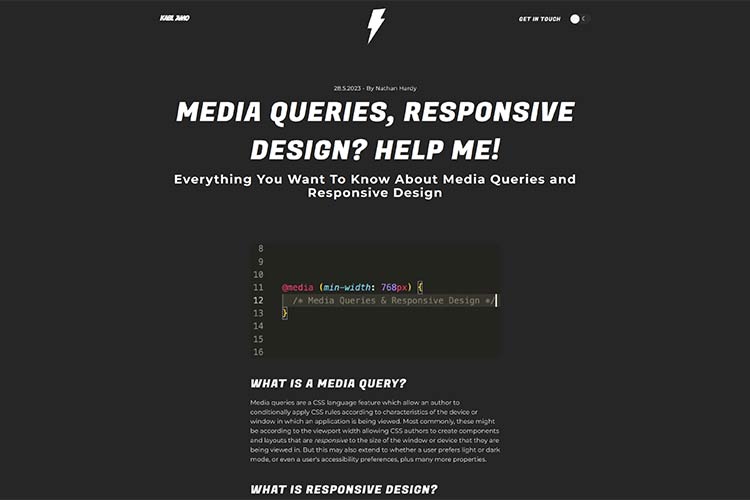 Everything You Want To Know About Media Queries and Responsive Design