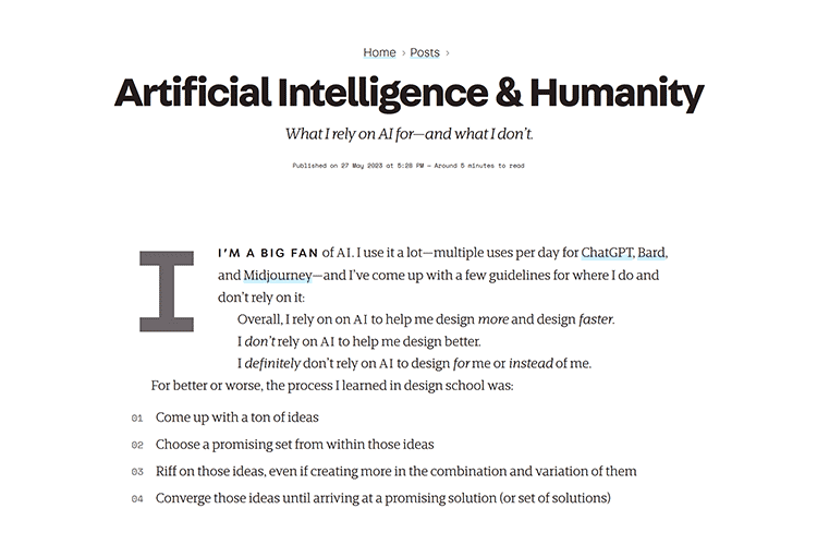 Artificial Intelligence Humanity