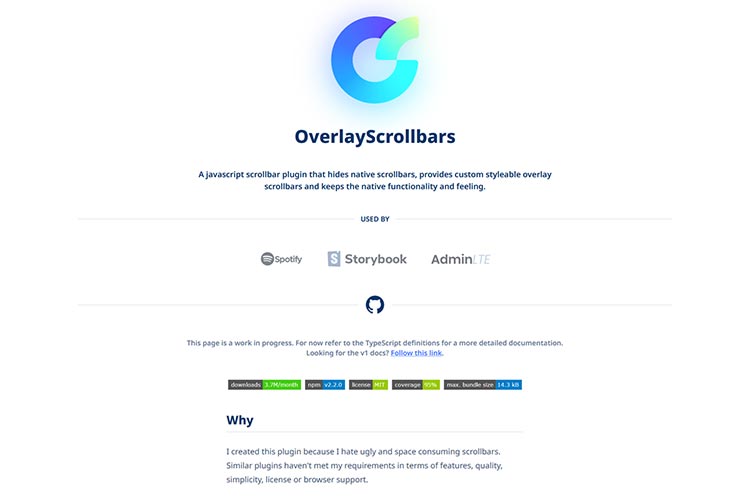 OverlayScrollbars JavaScript Plugin