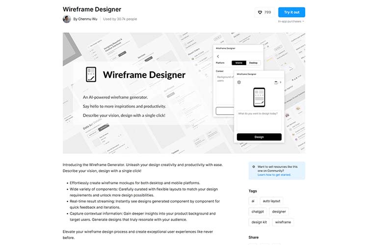 Wireframe Designer