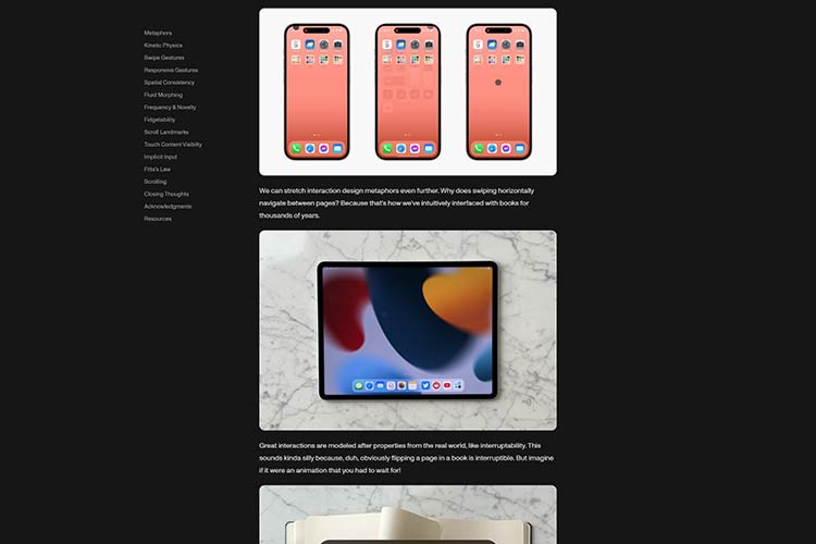 Invisible Details of Interaction Design
