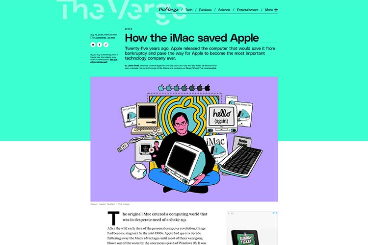 How the iMac saved Apple