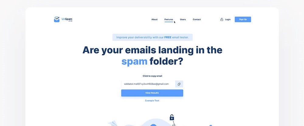 Unspam.email - Email Tester, Spam Checker & Deliverability Test
