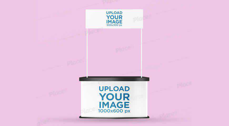 Promo Stand Photoshop PSD Mockup Template