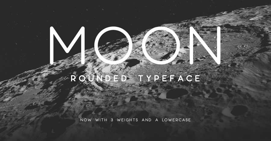 Sans Serif Free Font Designers Creatives Moon Rounded Sans