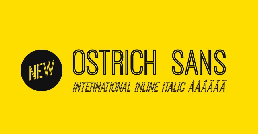Sans Serif Free Font Designers Creatives Ostrich Sans