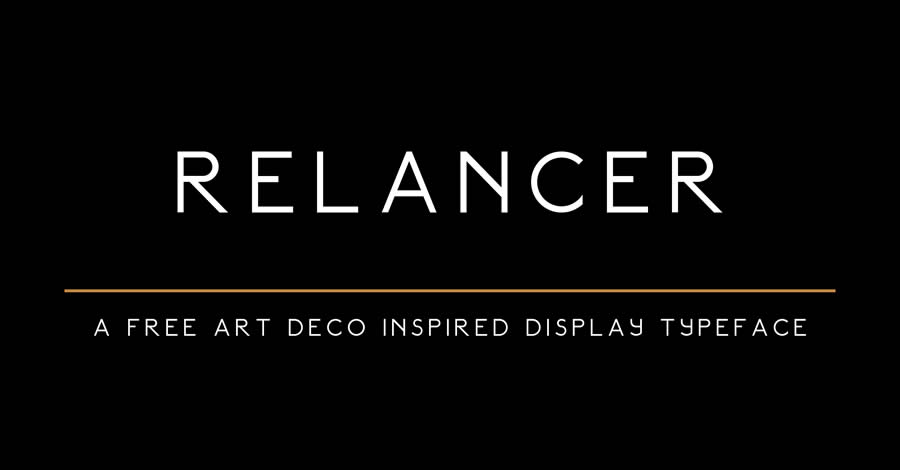 Sans Serif Free Font Designers Creatives Relancer Display Typeface