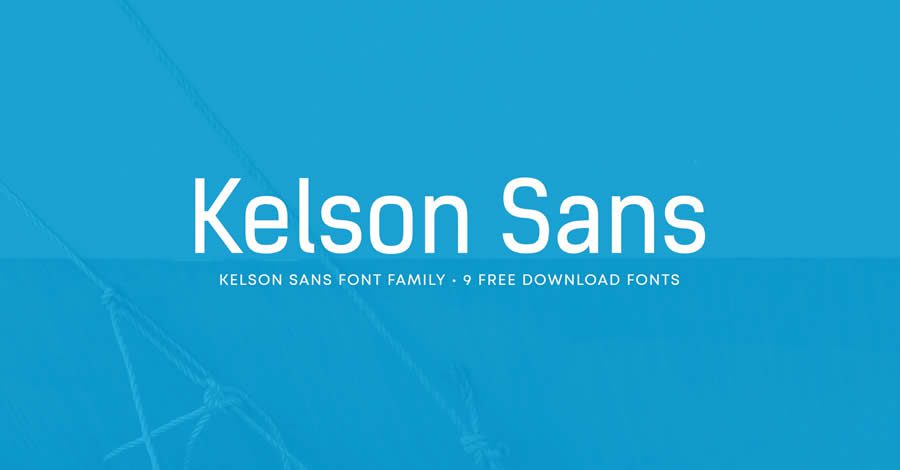 Sans Serif Free Font Designers Creatives Kelson