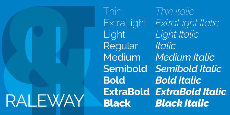 Sans Serif Free Font Designers Creatives Raleway Sans Serif